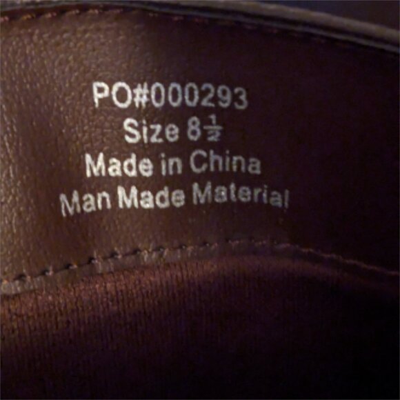 NWOB Journee Collection Brown Knee High WIDE CALF Flat Riding Boots Women's 8.5 - Picture 6 of 6